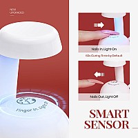 Beetles Gel Polish Mini Nail Led Lamp with Smart Sensor for Easy and Fast Extension System Manicure Uv Light Flash Curing