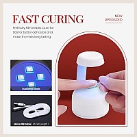 Beetles Gel Polish Mini Nail Led Lamp with Smart Sensor for Easy and Fast Extension System Manicure Uv Light Flash Curing