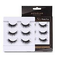 Lashes Mink Natural False Eyelashes Bepholan Fake Eyelashes Natural Look 3Pack Cat Eye Lashes Manga Eyelashes Fluffyxmz211