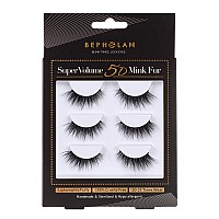 Lashes Mink Natural False Eyelashes Bepholan Fake Eyelashes Natural Look 3Pack Cat Eye Lashes Manga Eyelashes Fluffyxmz211