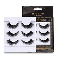 Lashes Mink Natural False Eyelashes Bepholan Fake Eyelashes Natural Look 3Pack Cat Eye Lashes Manga Eyelashes Fluffyxmz208