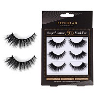 Lashes Mink Natural False Eyelashes Bepholan Fake Eyelashes Natural Look 3Pack Cat Eye Lashes Manga Eyelashes Fluffyxmz208