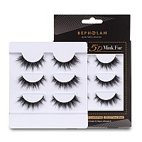 Lashes Mink Natural False Eyelashes Bepholan Fake Eyelashes Natural Look 3Pack Cat Eye Lashes Manga Eyelashes Fluffyxmz209