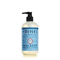 Mrs Meyers Clean Day Hand Soap Made With Essential Oils Biodegradable Formula Rain Water 125 Fl Oz Pack Of 6