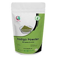 500 Grams 100 Pure Indigo Powder For Hair 12Lb 176 Oz Ideal For Black And Dark Hair Indigofera Tinctoria Black Hen