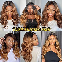 Body Wave Bundles Human Hair 2 Tone Ombre Brazilian 3 Bundles Virgin Human Hair Weave Bundles 100 Unprocessed Body Wave Human H