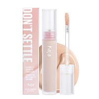 Kaja Liquid Concealer Dont Settle Buildable Lightweight Lighttomedium Coverage Colorcorrecting 03 Mooncake 021 Oz