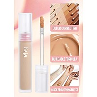 Kaja Liquid Concealer Dont Settle Buildable Lightweight Lighttomedium Coverage Colorcorrecting 03 Mooncake 021 Oz