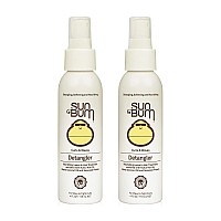 Sun Bum Sun Bum Curls Waves Detangler Vegan And Cruelty Free Moisturizing Hair Treatment For Wavy And Curly Hair 2 Pack