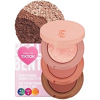 Kaja Beauty Bento Collection Bouncy Eyeshadow Trio 08 Chocolate Dahlia Neutral Cocoa 2019 Allure Best Of Beauty Award B