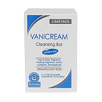 Vanicream Cleansing Bar Fragrance Gluten And Sulfate Free For Sensitive Skin Gently Cleanses And Moisturizes 39 Pack Of 2 78