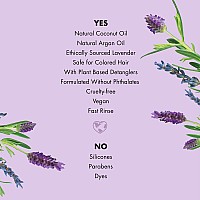 Love Beauty And Planet Smooth And Serene Dry Hair Conditioner Argan Oil Lavender For Frizz Control Paraben Free Silicone Free