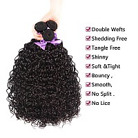 Water Wave Bundles With Closure Free Part Wet And Wavy Unprocessed Virgin Human Hair 100 Human Hair Extensions Water Wave Closu