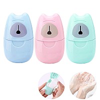 Portable Disposable Soap Sheets Mini Portable Hand Washing Travel Hiking Washing Hand Bath Toiletry Paper Soap Sheets Bathing S