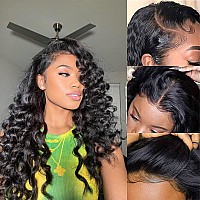 Hair Loose Deep Wave Wigs Human Hair Lace Front Wig Pre Plucked 150 Brazilian Virgin 13X 4 Lace Wigs With Baby Hair Deep Loose