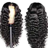 Hair Loose Deep Wave Wigs Human Hair Lace Front Wig Pre Plucked 150 Brazilian Virgin 13X 4 Lace Wigs With Baby Hair Deep Loose