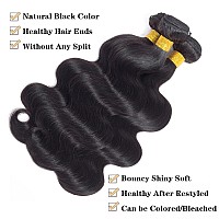 12A Brazilian Virgin Hair Body Wave 3 Bundles 18 18 18 300G Brazilian Remy Virgin Body Wave Human Hair Bundles 100 Unprocess