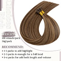 I Tip Human Hair Extensions Cold Fusion Hairpiece 100 Strandspack Pre Bonded Keratin Stick Tipped Hair Extensions Long Straight