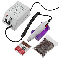 Lilys Pet 20 000 Rpm Light Type Professional Electric Nail Art Salon Drill Glazing Fast Machine Electric Nail Art File Drill Wit