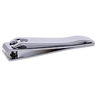 Cuccio Colour Toe Nail Clipper with Leather Case - Cranberry