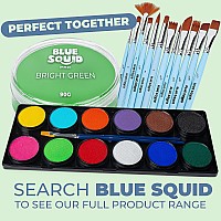 Blue Squid Pro Face Paint Professional Water Based Single Cake Facepaint Body Paints Sfx Makeup Kids Adults Face Painting