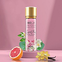 So...? Unique Sweet Pea Body Mist 5.1 oz - Floral Vanilla Perf