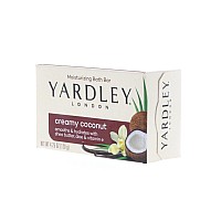 Yardley Creamy Coconut Bath Bar 425 Oz Pack Of 8