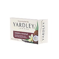 Yardley Creamy Coconut Bath Bar 425 Oz Pack Of 8