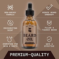 Striking Viking Scented Beard Oil Conditioner For Men Natural Organic Formula With Tea Tree Argan And Jojoba Oils Softens