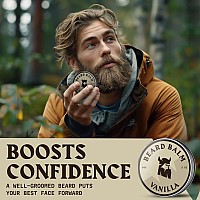 Striking Viking Vanilla Beard Balm Styles Strengthens Softens Beards Mustaches Natural Beard Conditioner Wax With Organ