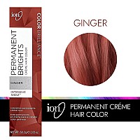 Ion Permanent Brights Creme Hair Color Ginger Ginger