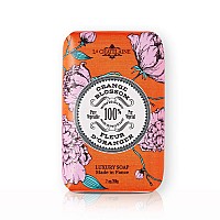 La Chatelaine Luxury Bar Soap Natural Shea Formula Orange Blossom 7 Oz