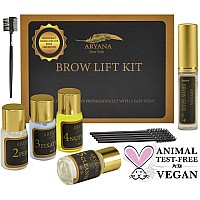 ARYANA NEW YORK Eyebrow Lamination Kit At Home DIY Perm For Your Brows Instant Professional Lift For Fuller Eyebrows Brow Brush And Micro Brushes Added