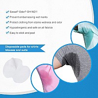 Underarm Sweat Pads, Armpit Sweat Pads For Women And Men ?100 Packs?,Premium Sweat Shield Fight Hyperhidrosis,Disposable Underarm Pads For Sweating Women,Comfortable Unflavored, Non Visible