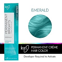 Ion Permanent Brights Creme Hair Color Emerald Emerald