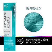 Ion Permanent Brights Creme Hair Color Emerald Emerald