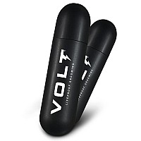 VOLT Grooming Instant Beard Color ECO 2 Pack Refill - Smudge and Water Resistant Quick Drying Brush on Color for Beards and Mustaches, Bark (Dark Brown)