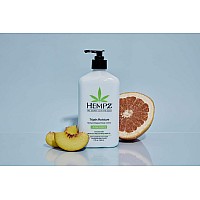 Hempz Natural Triple Moisture Herbal Whipped Body Cream With 100 Pure Hemp Seed Oil For 24Hour Hydration Moisturizing Vegan S