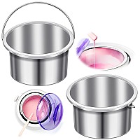 1 Piece Wax Pot Wax Warmer Replacement Tin Inner Pot Portable Hair Removal Waxing Bowl For 500 Ml Hair Remover Machine