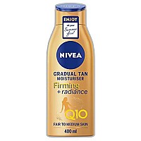 NIVEA Body Q10 gradual Tan Body Moisturiser Fair to Medium 400ml