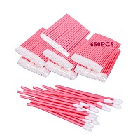 650Pcs Disposable Lip Gloss Applicators Make Up Brush Lipstick Wands Makeup Applicators Brushes Applicator Tool Makeup Beauty To