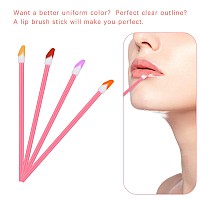 650Pcs Disposable Lip Gloss Applicators Make Up Brush Lipstick Wands Makeup Applicators Brushes Applicator Tool Makeup Beauty To