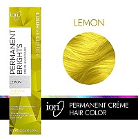 Ion Permanent Brights Creme Hair Color Lemon Lemon