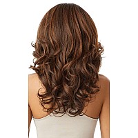 Outre Lacefront Perfect Hair Line Glamorous Wavy Fully Handtied 13X 6 Frontal Hd Baby Hair Transparent Lace Easytostyle