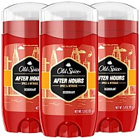 Old Spice Red Collection After Hours Scent Deodorant For Men 30 Oz Pack Of 3