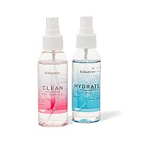 Clean Hydrate At Home Waxing Kit Oils Pre Wax Cleanser Preps Protects Skin Post Body Facial Wax Oil Soothes Reduces R