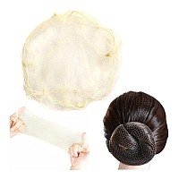 Yantaisiyu 100 Pcs Hair Net 20 Inch Invisible Elastic Mesh Wig Hairnet For Bun Hair Making Food Service Workes Bulk Packingblo