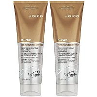 K-PAK Reconstructor Deep-Penetrating Treatment | For Damaged Hair | Repair & Strengthen Strands | Rebuild & Fortify Damaged Hair | Improve Elasticity | With Keratin & Arginine | 8.5 Fl Oz (Pack of 2)