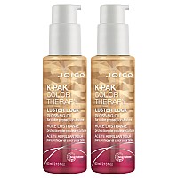 Kpak Color Therapy Luster Lock Glossing Oil For Colortreated Hair For Colorprotection Shine Tame Frizz With Keratin