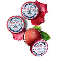 Co Bigelow All Purpose Salve Lip Balm Tins Rose Salve Pack Of 3 For Chapped Lips Dry Skin Moisturizing Lip Cuticle 08 O